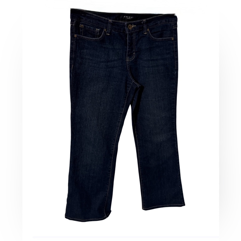 Nine West Woman’s Dark Wash Bootcut Jeans